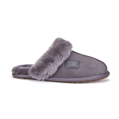 CLOSED MULE GRAY - australialuxecoeu