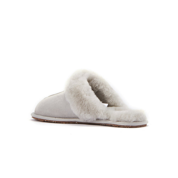 CLOSED MULE ICE GRAY - australialuxecoeu