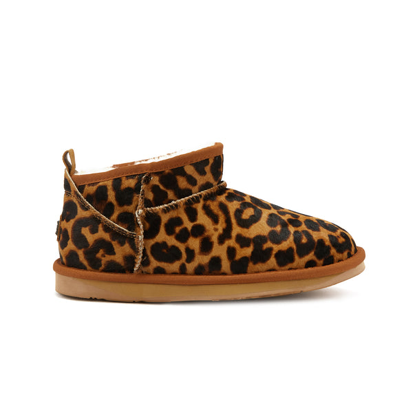 KIDS COSY ULTRA SHORT LEOPARD - australialuxecoeu