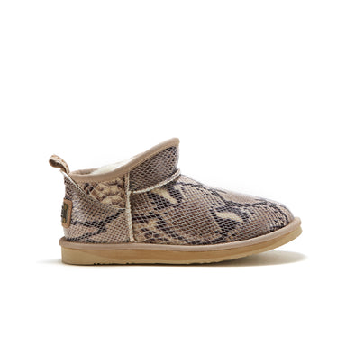 COSY ULTRA SHORT SNAKE SAND - australialuxecoeu