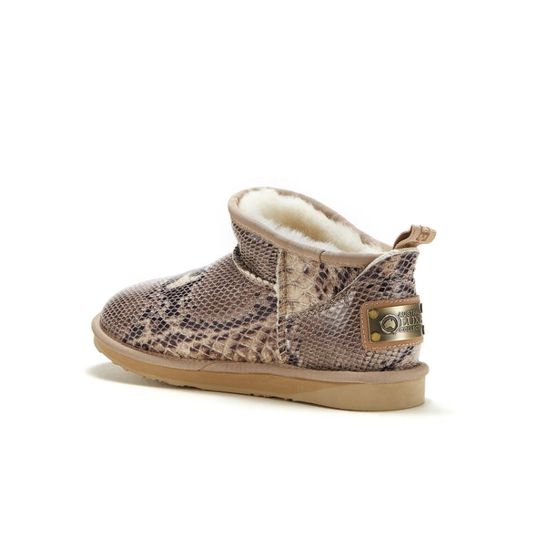 COSY ULTRA SHORT SNAKE SAND - australialuxecoeu