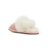 KIDS SLINGBACK MULE ROSE (SHEARLING) - australialuxecoeu