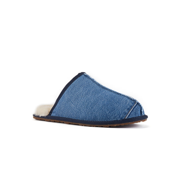 MENS CLOSED MULE DENIM - australialuxecoeu