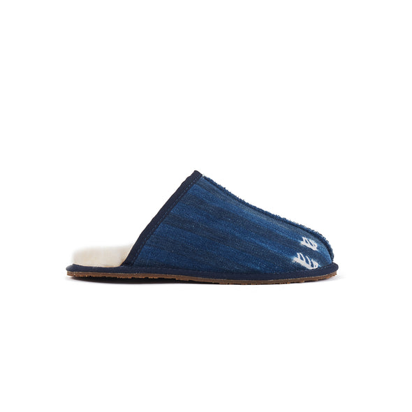 MENS CLOSED MULE INDIGO  - australialuxecoeu