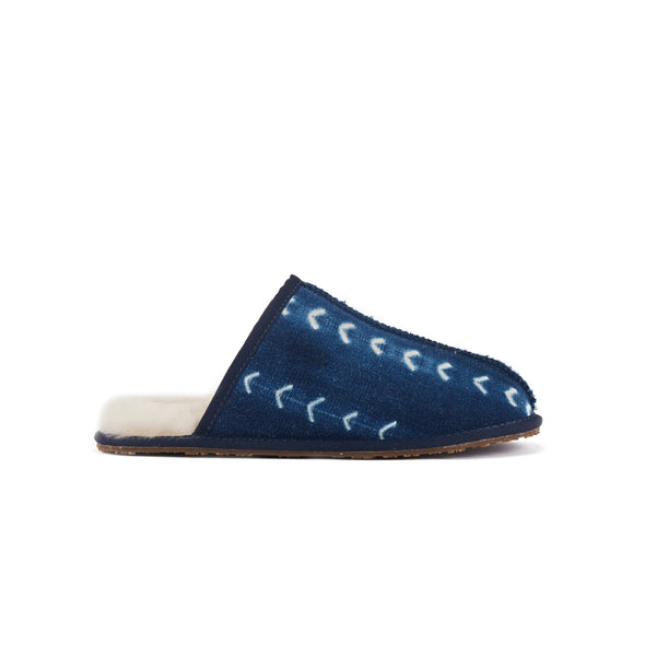 MENS CLOSED MULE INDIGO  - australialuxecoeu