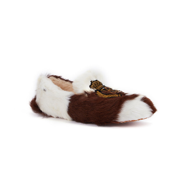 MENS HARRY SLIPPER WOLF - australialuxecoeu