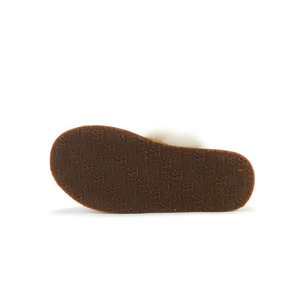 MULE PLATFOAM SUEDE CHESTNUT - australialuxecoeu